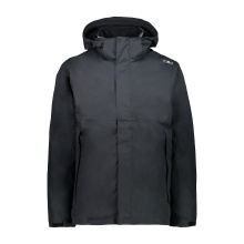 CMP Functional Jacket 3in1 with detachable inner fleece anthracite grey/light grey Men